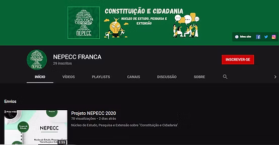 NEPECC no Youtube!